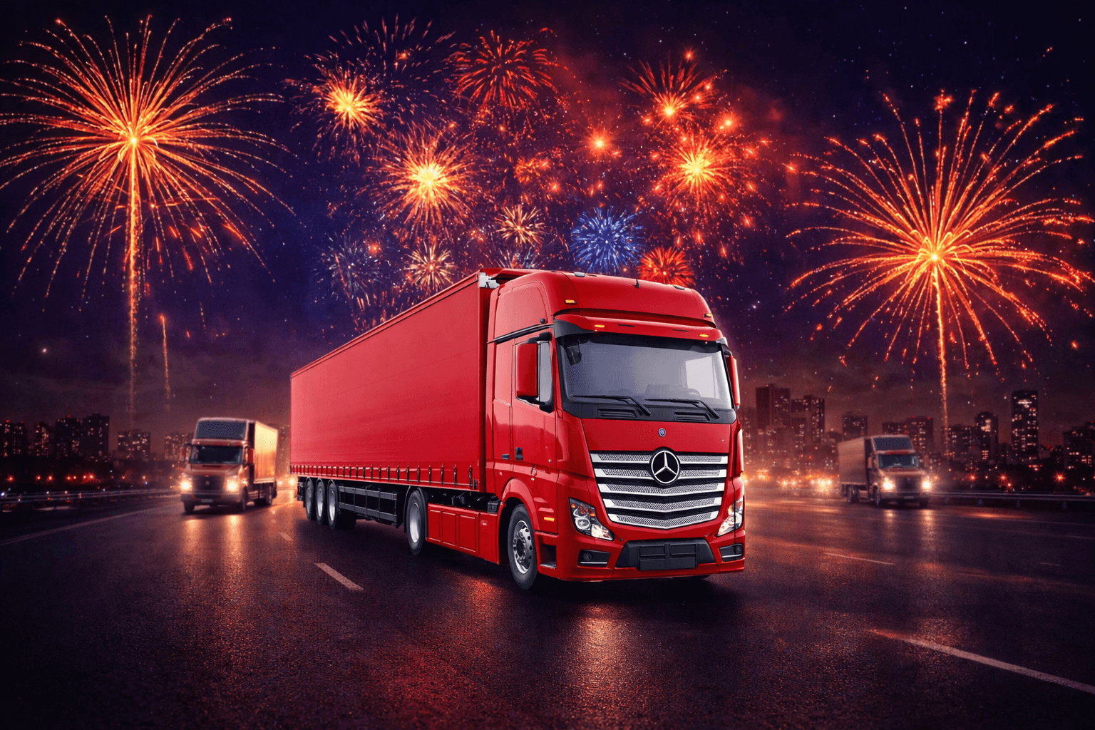 Caminhões 🎆🍾